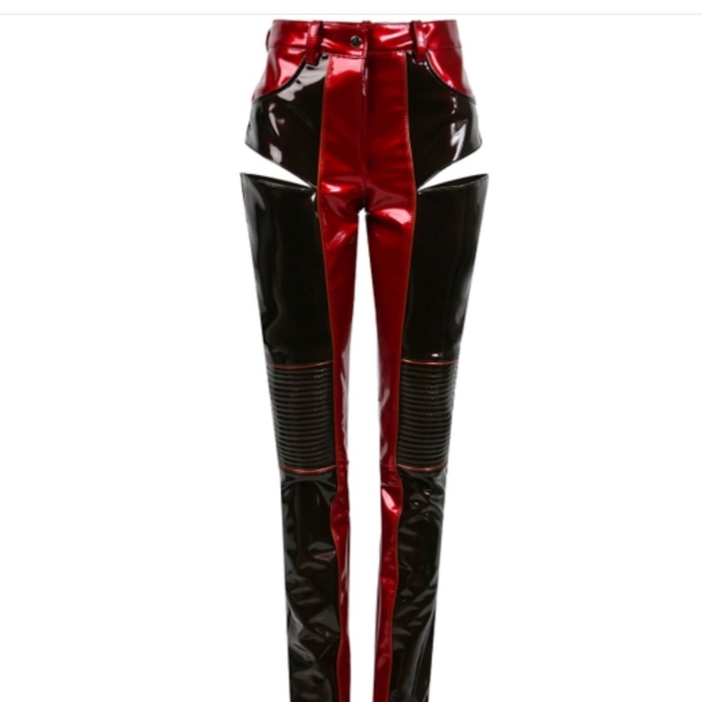Laquan Smith AW21 Cut Out Pant